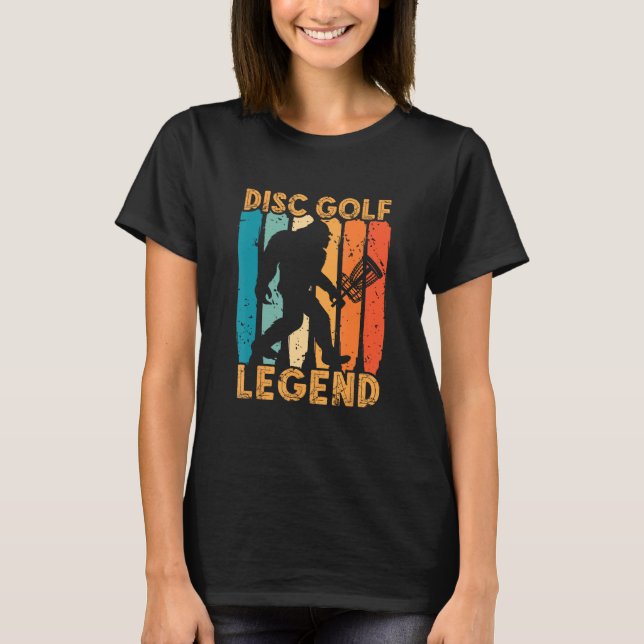 Camiseta Disc Golf Legend Retro Frisbee Golf Frolf Flying D (Anverso)