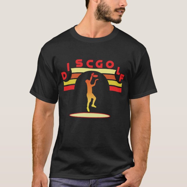 Camiseta Disc Golf Retro (Anverso)