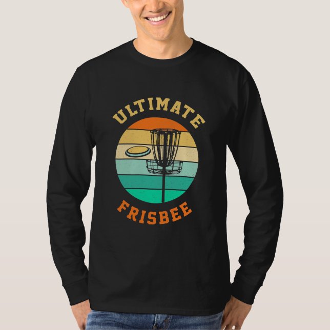 Camiseta Disc Golf Ultimate Frisbee (Anverso)