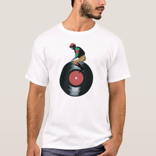 Camiseta Disc jockey (Anverso)