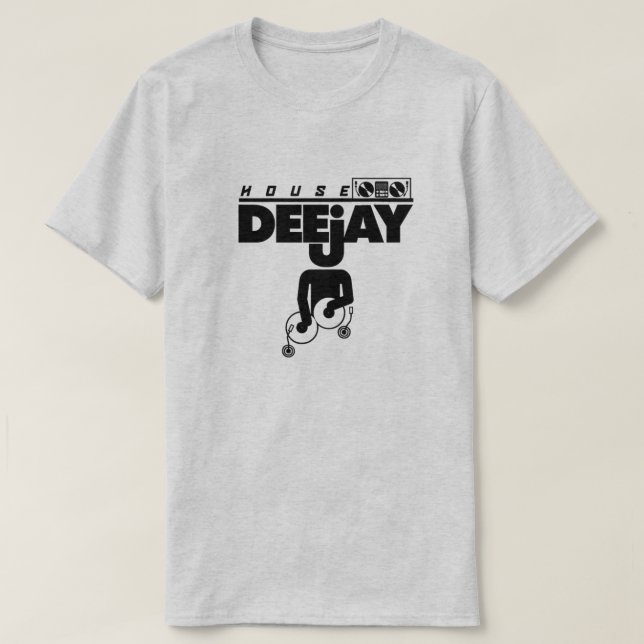 Camiseta Disc jockey de la casa (Diseño del anverso)