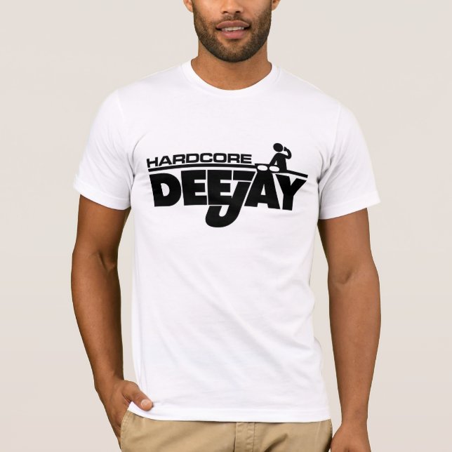 Camiseta Disc jockey incondicional DJ (Anverso)
