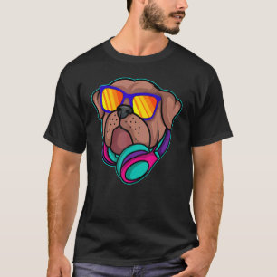 Camiseta Disc Jockey Pug Club de Radio Dj Turntablist Deeja