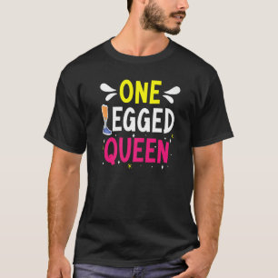 Camiseta Discapacidad De Amputación De Una Reina Con Una Pi