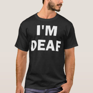 Camiseta Discapacidad De Audición Sorda Ix27m