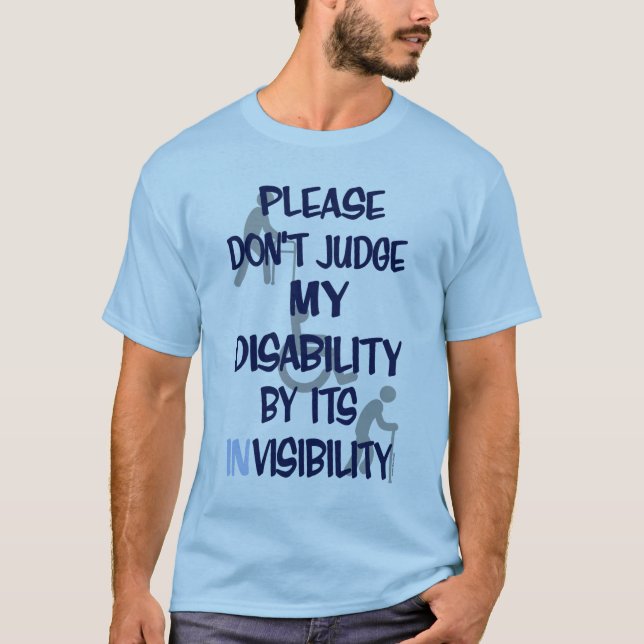 Camiseta Discapacidad/INvisibilidad (Anverso)