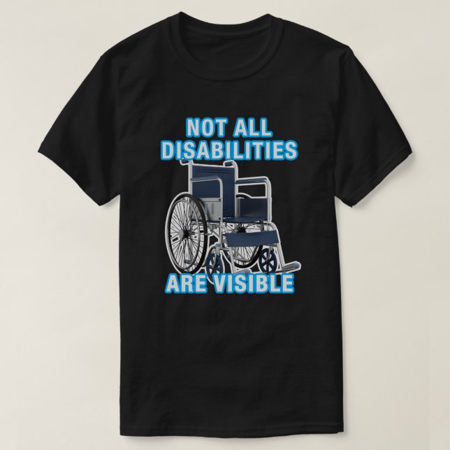 Camiseta Discapacidad visible (Diseño del anverso)
