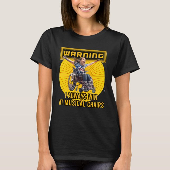 Camiseta Discapacitado Inválido Amputado Discapacitado Sill (Anverso)