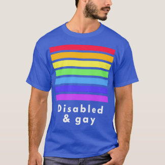 Camiseta Discapacitado y gay 1
