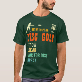 Camiseta Discgo de regalos divertidos de disco de golf de D