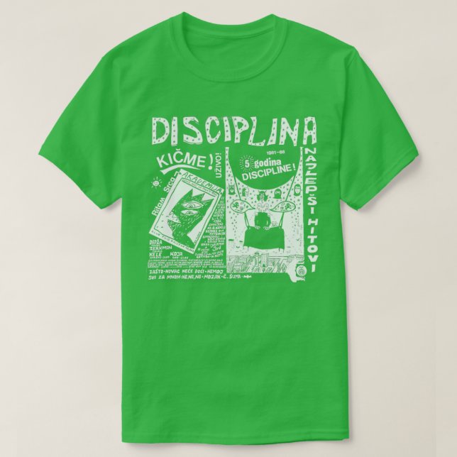 Camiseta Disciplin A Kitschme (Diseño del anverso)