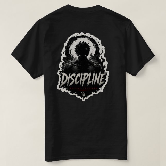 CAMISETA DISCIPLINA (Reverso del diseño)