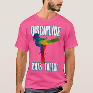 Camiseta Disciplina-Beats-Talent Taekwondo Karate