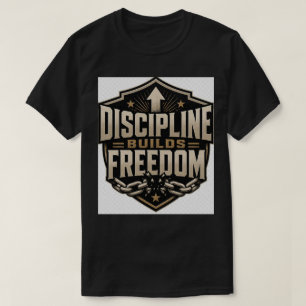 Camiseta Disciplina Construye Éxito Motivacional Min