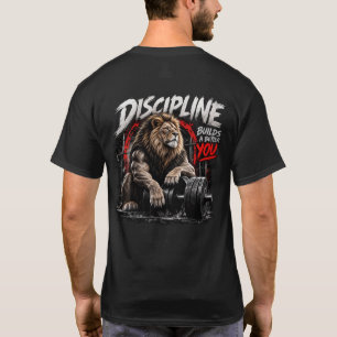 Camiseta Disciplina de León – Construye una Mejor Versión d