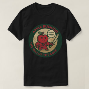 Camiseta Disciplina de Samurái de Manzana Juguetona 