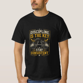 Camiseta Disciplina en la clave