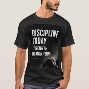 Camiseta 💪 Disciplina Hoy Fuerza Mañana Motivación ✨