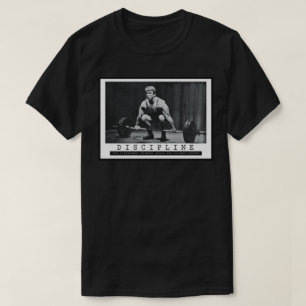 Camiseta DISCIPLINA - "Levantamiento de peso" Motivación