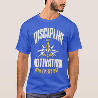 Camiseta Disciplina Sobre Motivación | Motivaciona