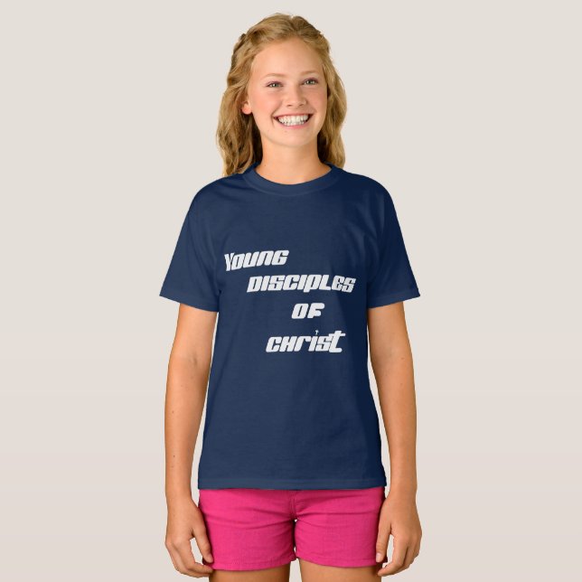 Camiseta Discípulos Jóvenes de Cristo (Anverso completo)