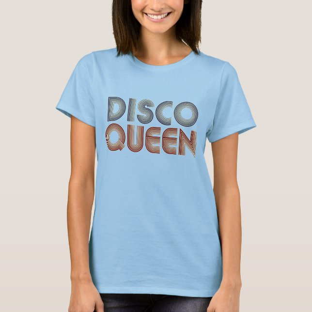 Camiseta Disco 70 Music Retro Queen (Anverso)