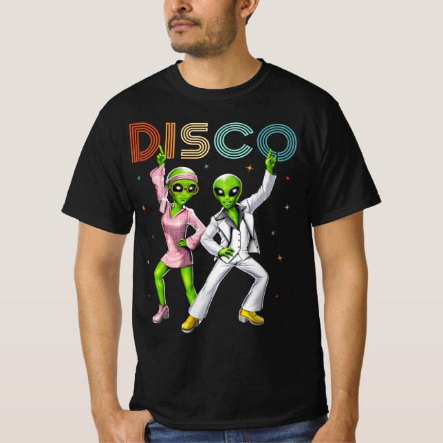 Camiseta Disco Aliens (Anverso)