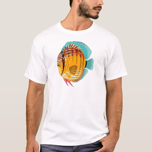 Camiseta Disco anaranjado (Anverso)