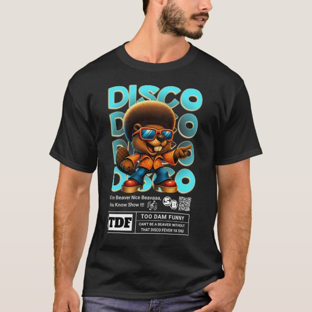 Camiseta Disco Beaver (Anverso)
