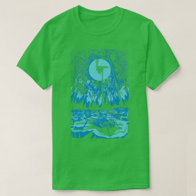 Camiseta Disco Biscuits Crickets (Diseño del anverso)
