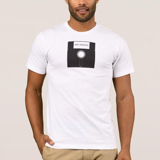Camiseta Disco blando de la escuela vieja (Anverso)