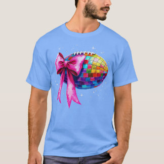 Camiseta Disco con Fiesta Deportivo Bow Rosa 1