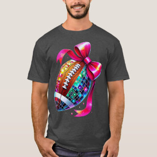 Camiseta Disco con Fiesta Deportivo de Bow Rosa