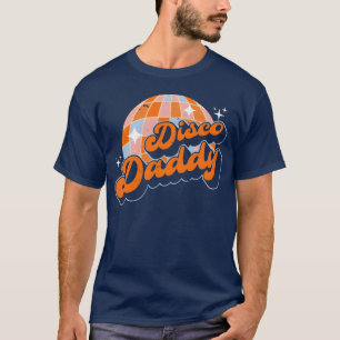 Camiseta Disco Daddy Coincidente 60 s 70s Amigos del papá