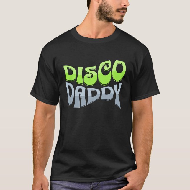 Camiseta Disco Daddy Cool Groovy Funky Retro 70s Party  Dad (Anverso)