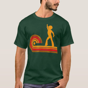 Camiseta Disco Dancer Silhouette Disco de estilo retro de l