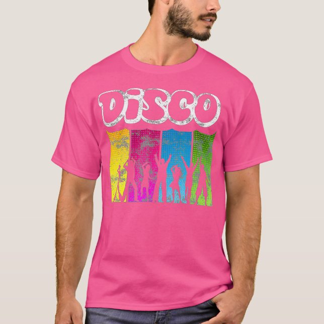 Camiseta Disco Dancers Retro Fiesta Club Dancing de los año (Anverso)