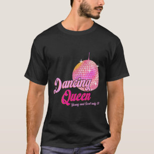 Camiseta Disco de baile vintage de cumpleaños Queen Tee