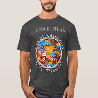Camiseta Disco de diosa de Coyolxauhqui