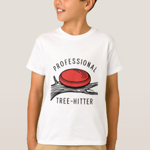 Camiseta Disco de Disc Golf, Golpeador de Árbol Profesional