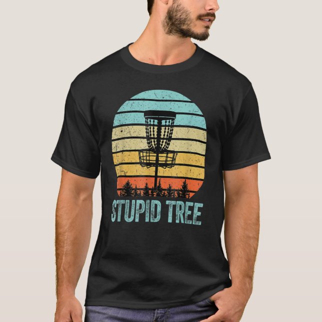 Camiseta Disco de disco retro Stupid Tree (Anverso)