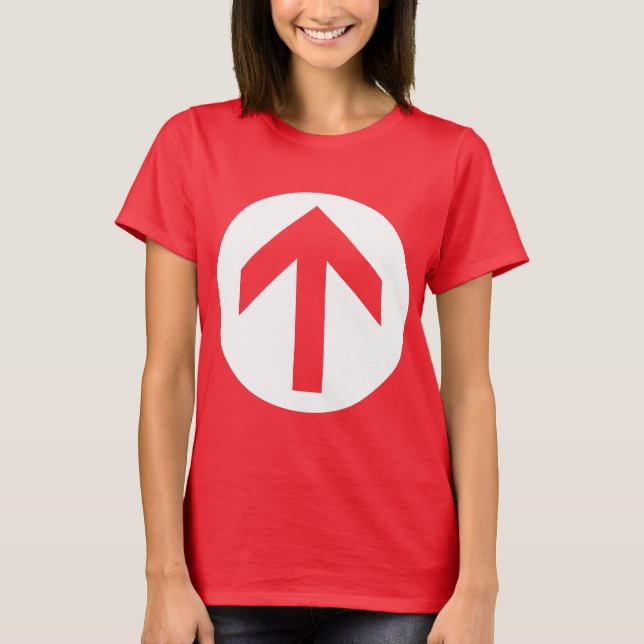 Camiseta Disco de flecha (Anverso)