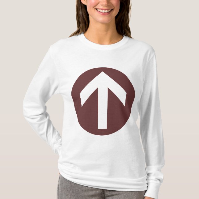 Camiseta Disco de flecha (Anverso)