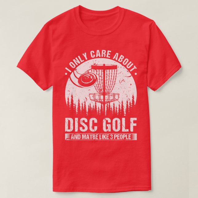 Camiseta Disco de golf (Diseño del anverso)