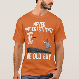 Camiseta Disco de Golf Genial para Hombres Papá Abuelo Juga
