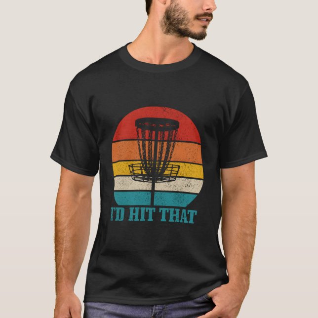 Camiseta Disco De Golf Había Golpeado Ese Gracioso Disco Vi (Anverso)