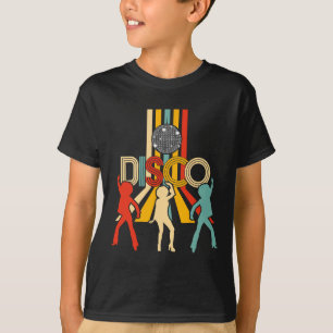 Camiseta Disco de los años 70 Retro Regalos Dancing Disco B