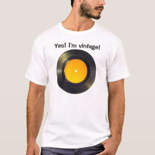 Camiseta Disco de vinilo