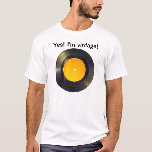 Camiseta Disco de vinilo (Anverso)