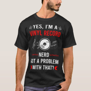 Camiseta Disco de vinilo Problemas